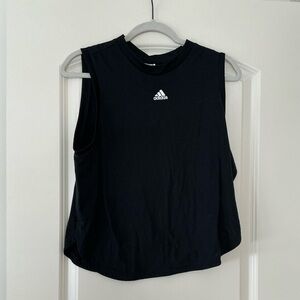 Adidas Black Sleeveless Top